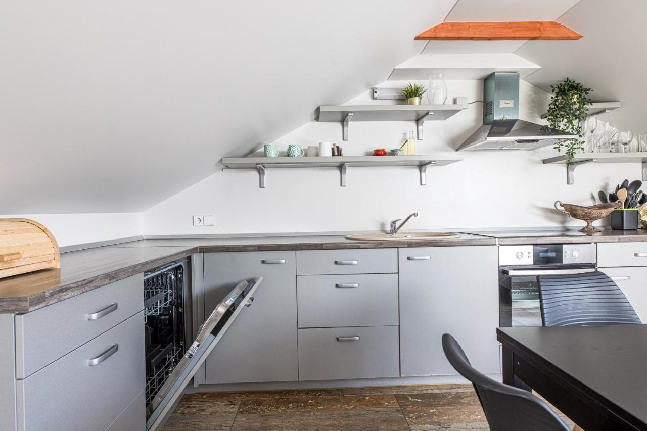 Apartamentas Ant Juros Kranto "Virs Pusu" พาลังกา ภายนอก รูปภาพ